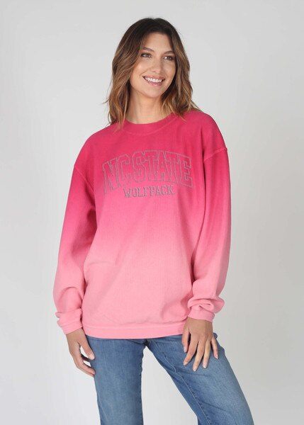 Raspberry Pink Ladies Dip-Dyed Cord